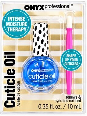 ONYX PROFESSIONAL Cuticle Oil 0.35 Fl. Oz. Cuticle Pusher NEW